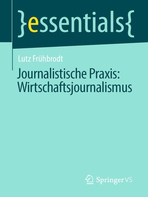 cover image of Journalistische Praxis